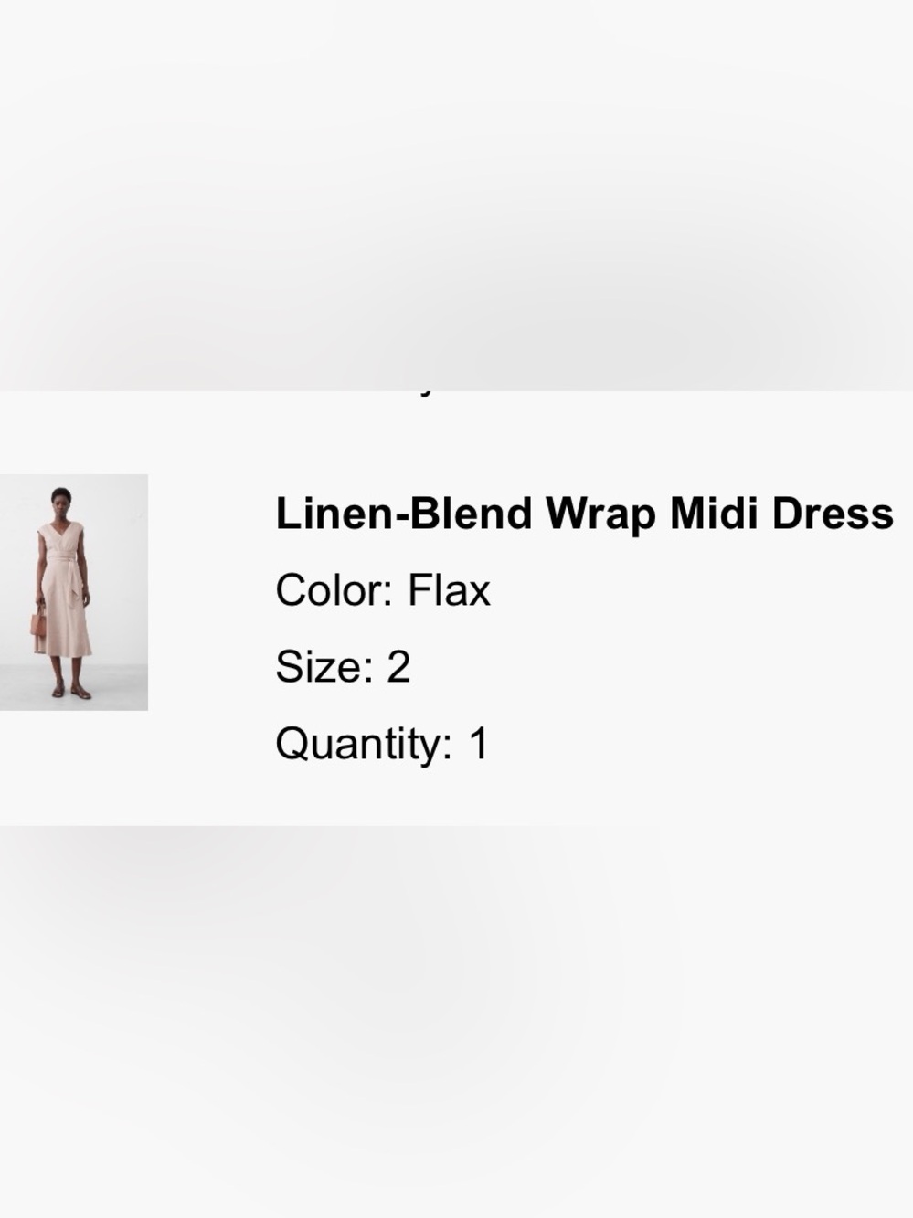 Banana Republic Linen-Blend Dress in Flax Neutral
